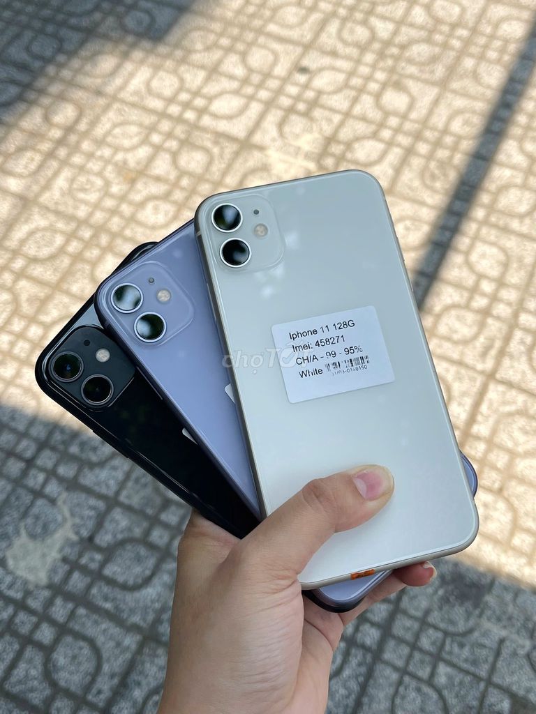 Iphone11 128G Trắng/Đen/Tím  Máy đẹp,Pin new 100%. Mua bán Điện thoại tại Quận Liên Chiểu Đà Nẵng được đăng bởi Gia Minh Shop hình 1