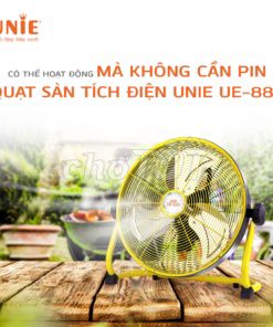 Quạt sàn tích điện UNIE UE-880 Vàng. Mua bán Quạt tại Huyện Thanh Trì Hà Nội được đăng bởi Hồng Anh hình 1