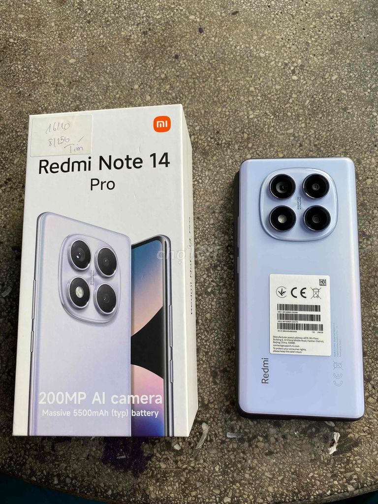 Xiaomi Redmi Note 14 Pro mới 98%. Mua bán Điện thoại tại Thành phố Thuận An Bình Dương được đăng bởi Mr Bi hình 1