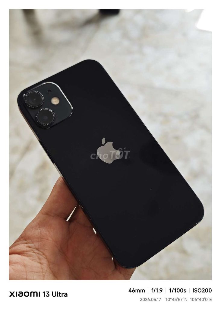 iPhone 12 Mini 64GB Lock Hỗ Trợ Ghép Sim. Mua bán Điện thoại tại Quận 10 Tp Hồ Chí Minh được đăng bởi Lê văn Thọ hình 1