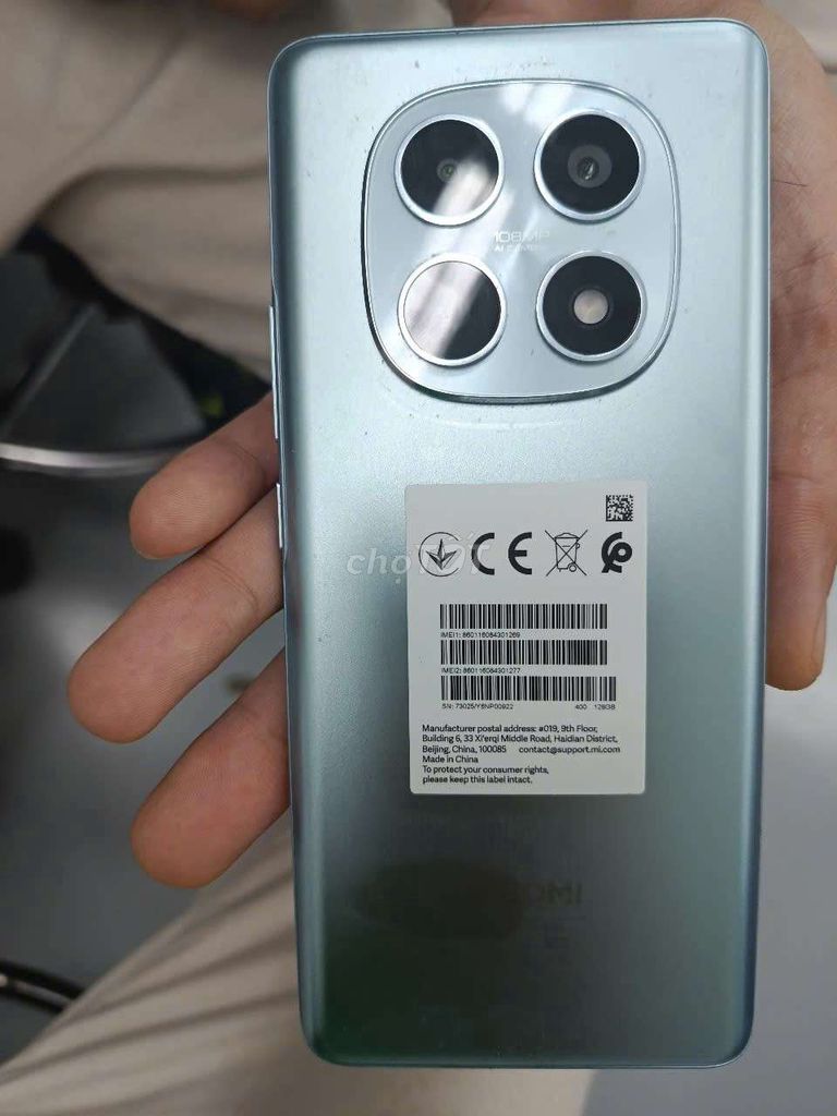 Xiaomi Redmi Note 15 Xanh Đã sử dụng. Mua bán Điện thoại tại Huyện Văn Lâm Hưng Yên được đăng bởi Hà Nguyễn hình 1