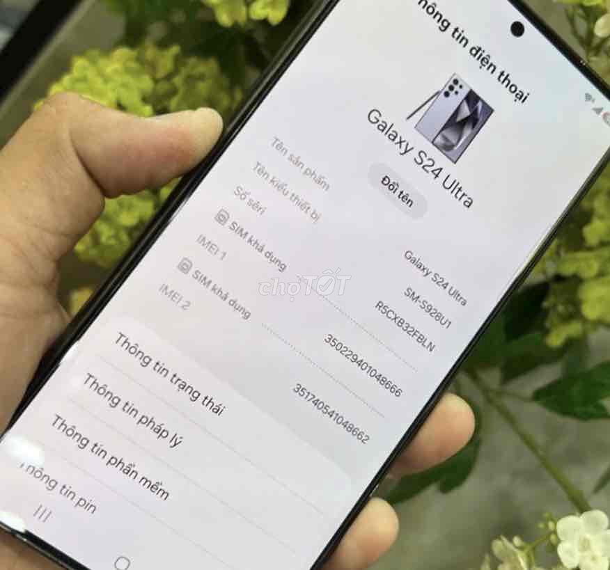 samsung galaxy s24ultra blue qtế mỹ ram 12/512gb. Mua bán Điện thoại tại Quận 3 Tp Hồ Chí Minh được đăng bởi Nam Á Mobile hình 1