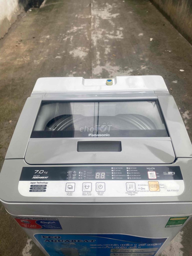 Máy giặt Panasonic NA-F70VB7 7kg. Mua bán Máy giặt tại Thành phố Nha Trang Khánh Hòa được đăng bởi uyên hình 1