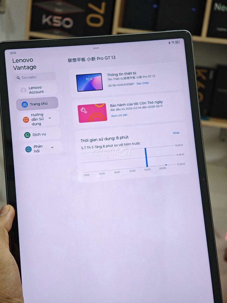 Lenovo Pad Pro GT 13 13 inch 8GB/256GB. Mua bán Máy tính bảng tại Quận Thanh Khê Đà Nẵng được đăng bởi Lãm 4k Mobile  hình 1