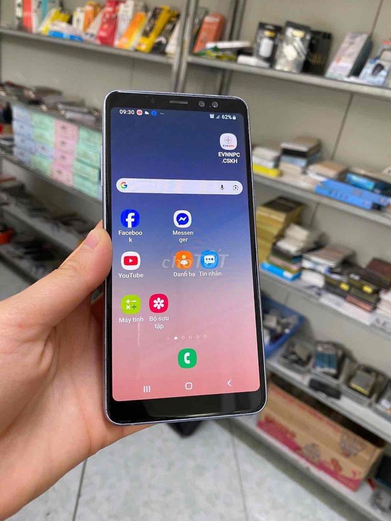 Samsung A8 Plus Đen. Mua bán Điện thoại tại Quận Hà Đông Hà Nội được đăng bởi Trần Linh hình 1