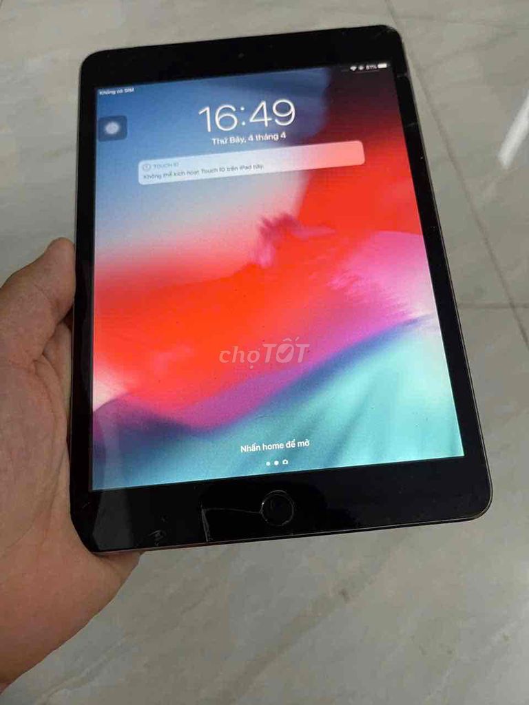 xác mini3 liệt màn + dính icloud . Ko bớt. Mua bán Máy tính bảng tại Quận 8 Tp Hồ Chí Minh được đăng bởi điện thoại giá rẻ  hình 1