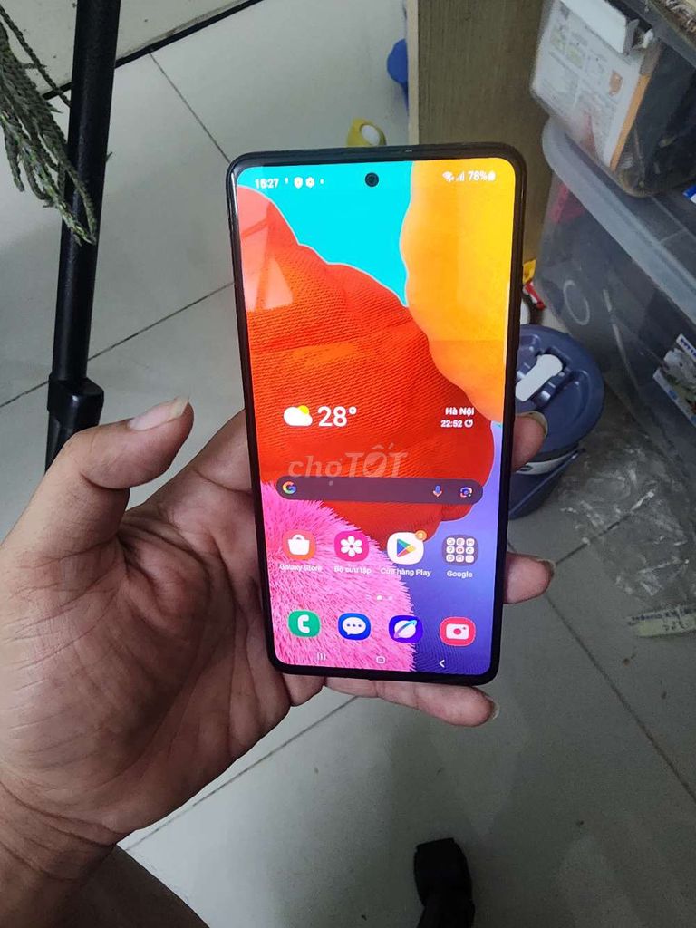 Samsung Galaxy A51 2sim màn zin ram 6gb rom  128GB. Mua bán Điện thoại tại Thành phố Thủ Đức Tp Hồ Chí Minh được đăng bởi binphone hình 1