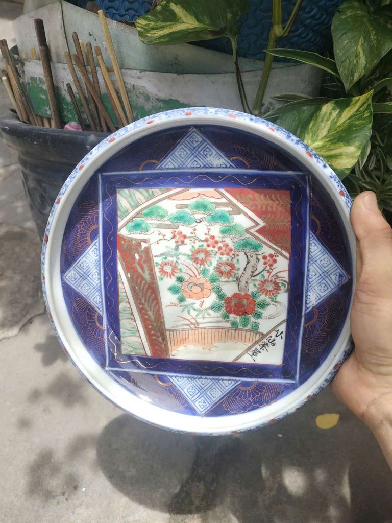 Đĩa ngũ sắc . Mua bán Đồ sưu tầm, đồ cổ tại Quận 6 Tp Hồ Chí Minh được đăng bởi kim Khánh hình 1