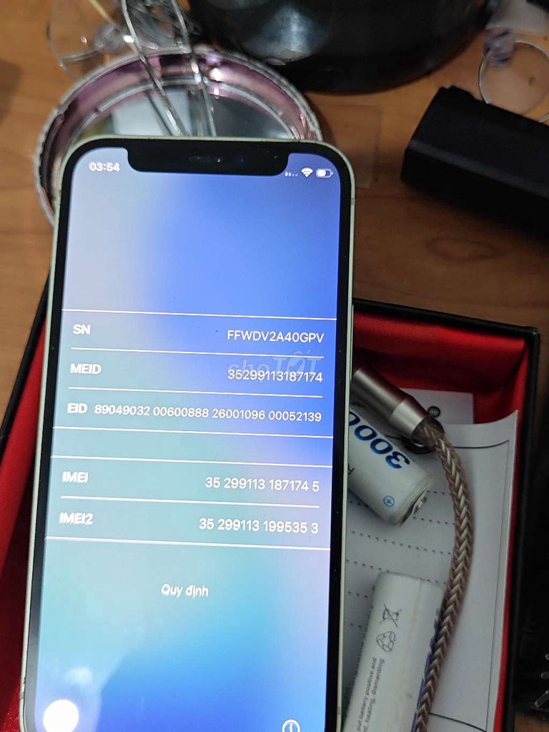iPhone 12 mini Nguyên zin Icloud. Mua bán Điện thoại tại Thị Xã Buôn Hồ Đắk Lắk được đăng bởi truong anh hình 1