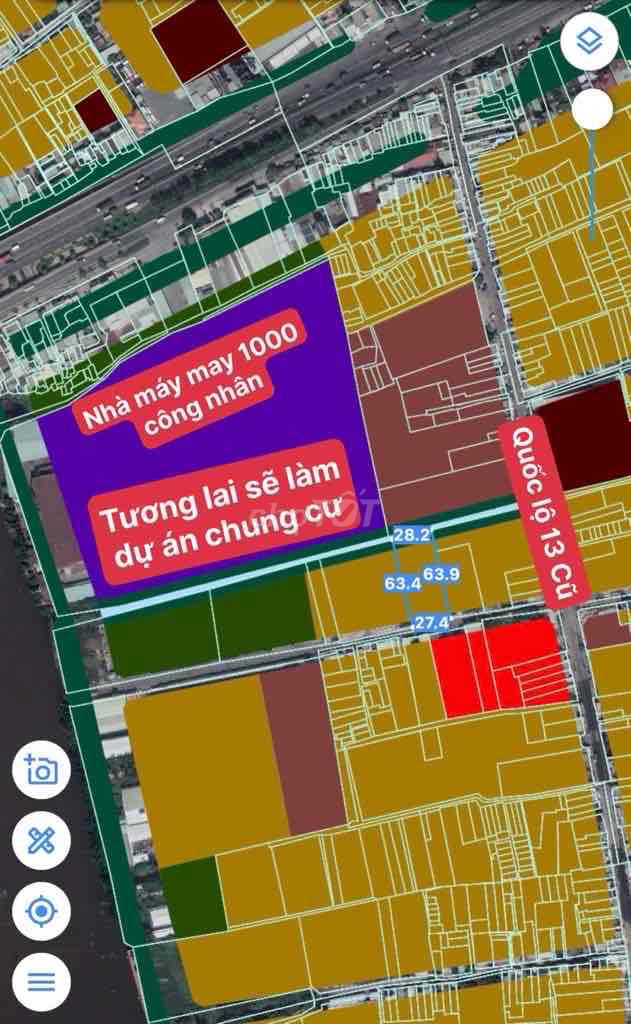 LÔ ĐẤT THỔ CƯ, MẶT TIỀN KINH DOANH - ĐƯỜNG SỐ 17 - 28X64(1.753M2)