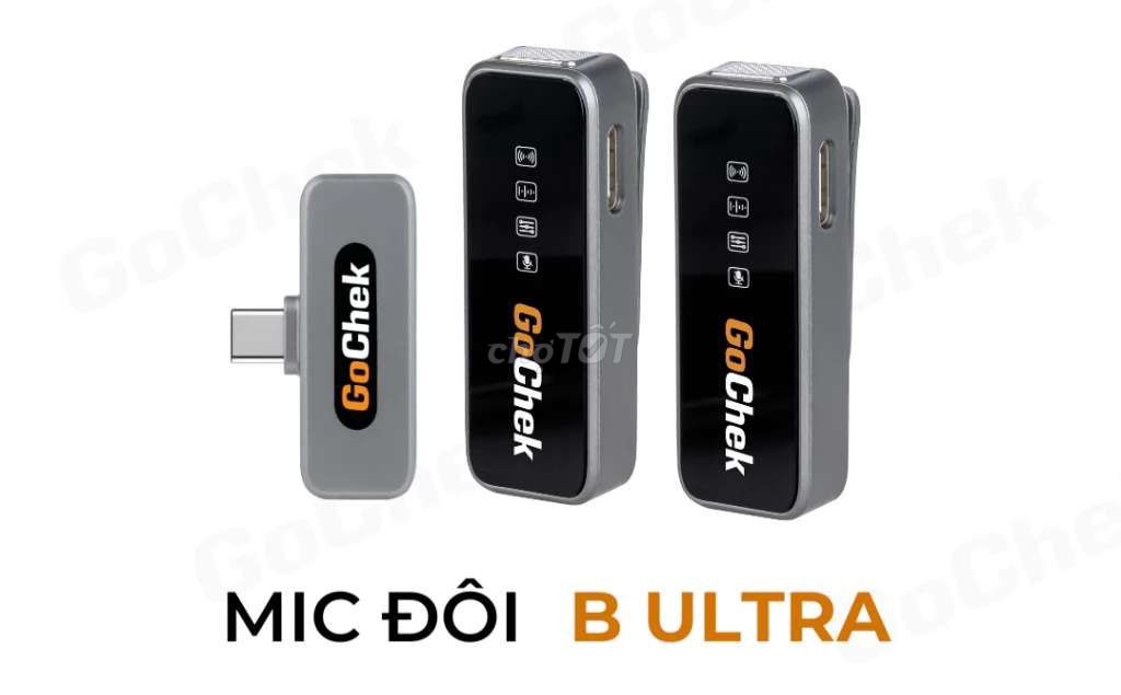 Microphone GoChek B Ultra. Mua bán Phụ kiện (Màn hình, Chuột...) tại Quận Tân Phú Tp Hồ Chí Minh được đăng bởi Phụ Kiện Media hình 1