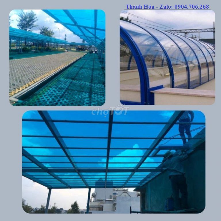 Tấm lợp lấy sáng Polycarbonate tại Thanh Hóa. Mua bán Nội thất, đồ gia dụng khác tại Thành phố Thanh Hóa Thanh Hóa được đăng bởi Nguyễn Thị Minh hình 1