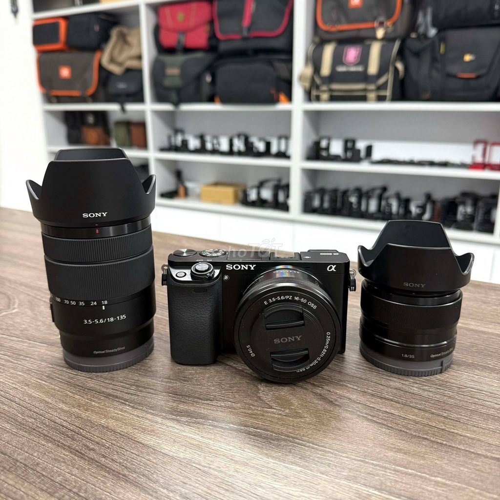 Sony A6000 & 16-50 F3.5 & 18-135 OSS & 35 F1.8. Mua bán Máy ảnh, Máy quay tại Quận Thanh Xuân Hà Nội được đăng bởi Nguyễn Cường Camera hình 1