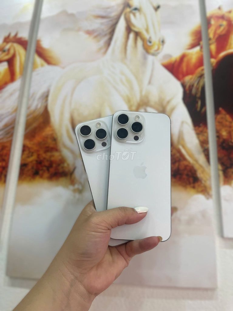 Apple iPhone 15 Pro Max Trắng. Mua bán Điện thoại tại Quận 1 Tp Hồ Chí Minh được đăng bởi Hội Đồ Điện Tử hình 1