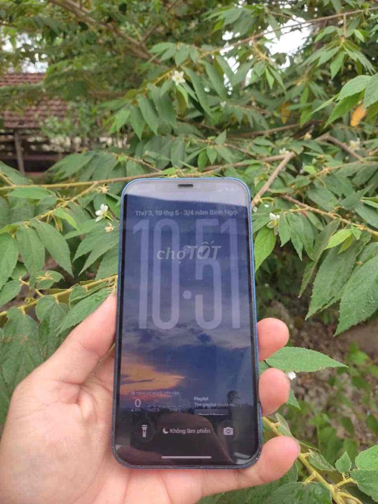 Apple iPhone 12 64GB Xanh Đã thay pin, vỏ xấu. Mua bán Điện thoại tại Thành phố Tam Kỳ Quảng Nam được đăng bởi Bad boy hình 1