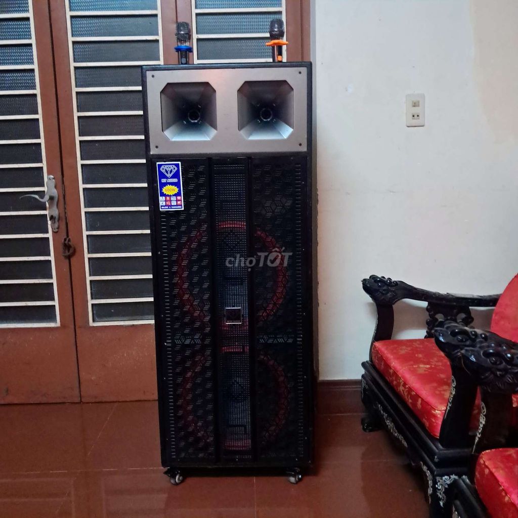 Loa kéo 4 tấc đôi màu Đen Như mới. Mua bán Tivi, Âm thanh tại Huyện Thống Nhất Đồng Nai được đăng bởi Tân  hình 1