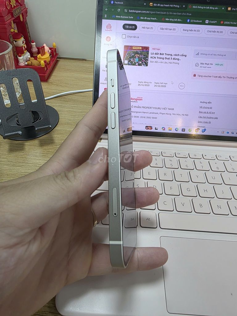 iPhone 13 128GB Trắng KH/A. Mua bán Điện thoại tại Quận Hà Đông Hà Nội được đăng bởi Trần Tiến Anh hình 1