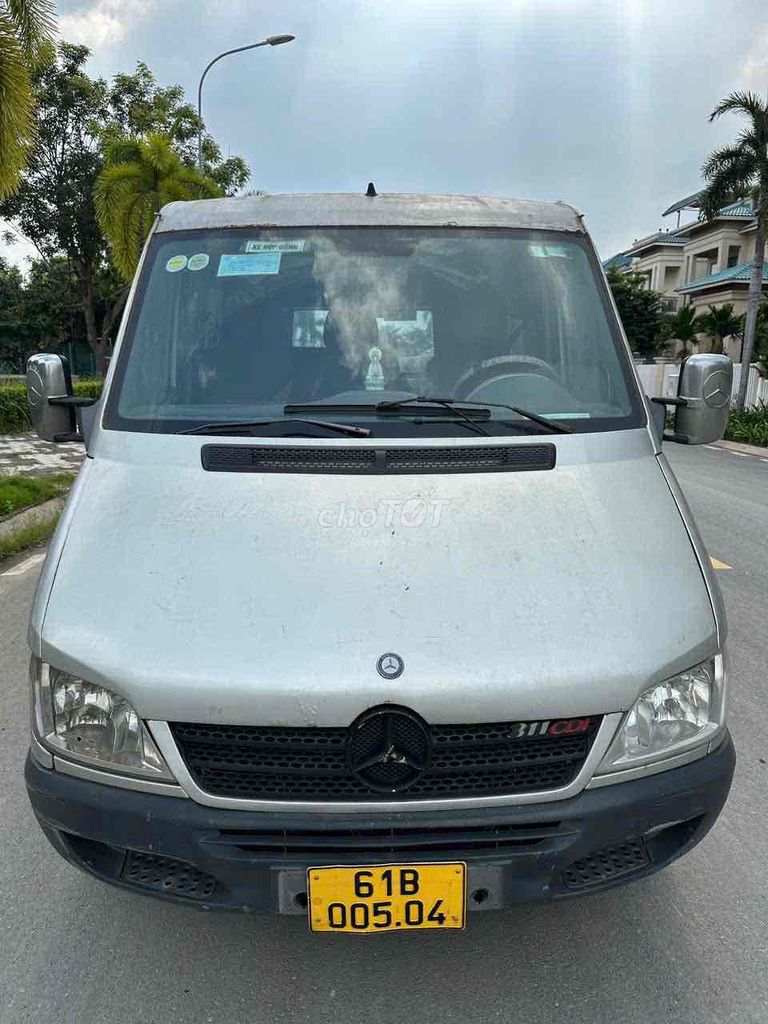 Mercedes Sprinter đời 2005 3 chỗ/940kg. Mua bán Ô tô tại Quận 12 Tp Hồ Chí Minh được đăng bởi A Kha hình 1