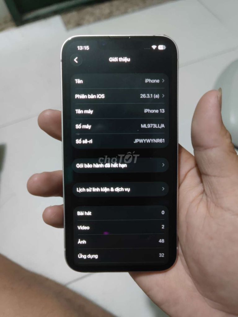 Apple iPhone 13 Hồng. Mua bán Điện thoại tại Thành phố Thủ Đức Tp Hồ Chí Minh được đăng bởi Nguyễn Đỗ Trường An hình 1