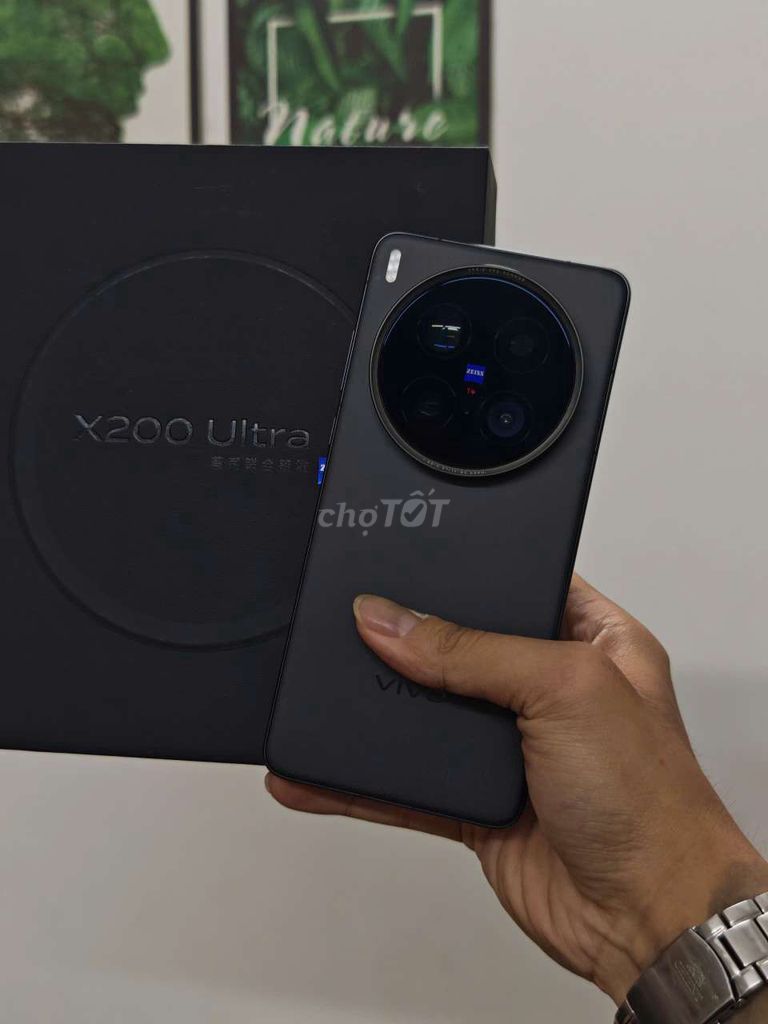 Vivo X200 Ultra 5G Fullbox Bản 16/512 Đen. Mua bán Điện thoại tại Quận Thanh Khê Đà Nẵng được đăng bởi Tú MB hình 1