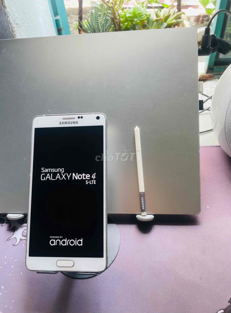 Galaxy Note 4-32GBTrắng màn hình đẹp. Mua bán Điện thoại tại Quận Bình Thạnh Tp Hồ Chí Minh được đăng bởi BẢO hình 1