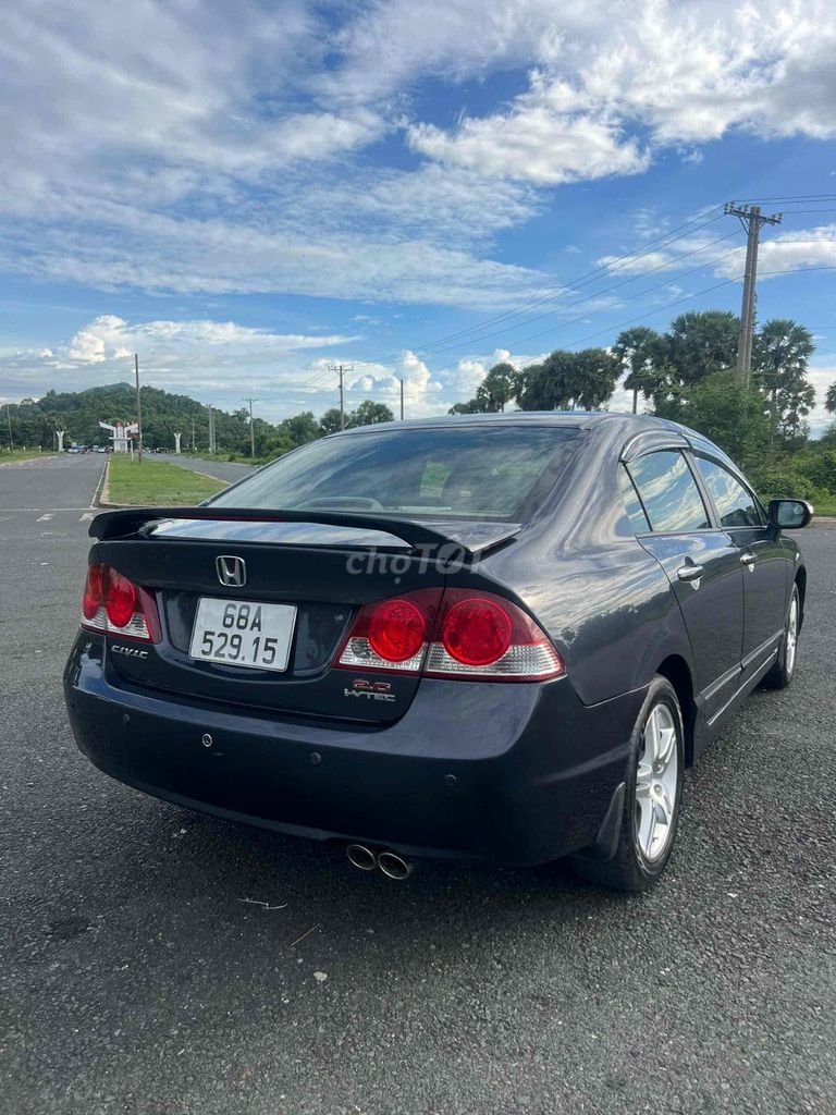 Honda Civic 2.0 максимальная комплектация 2007 серый