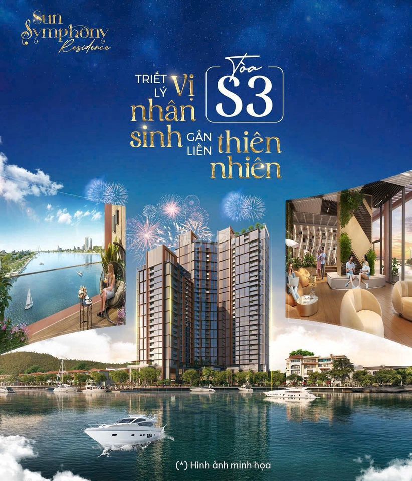 Mở bán căn hộ Sun Symphony giá tốt chỉ từ 1tỷ - Hỗ trợ vay 70%.