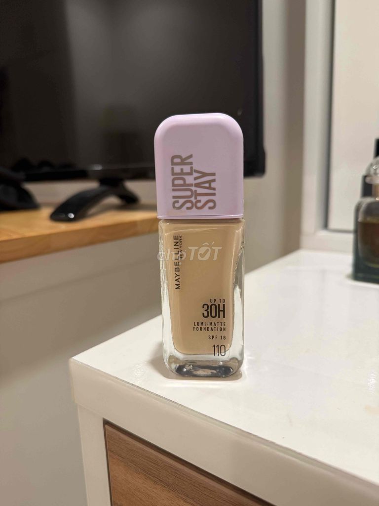 Kem nền Maybelline Super Stay 110 Nữ. Mua bán Phụ kiện thời trang khác tại Quận Bình Thạnh Tp Hồ Chí Minh được đăng bởi Huyền Chan hình 1