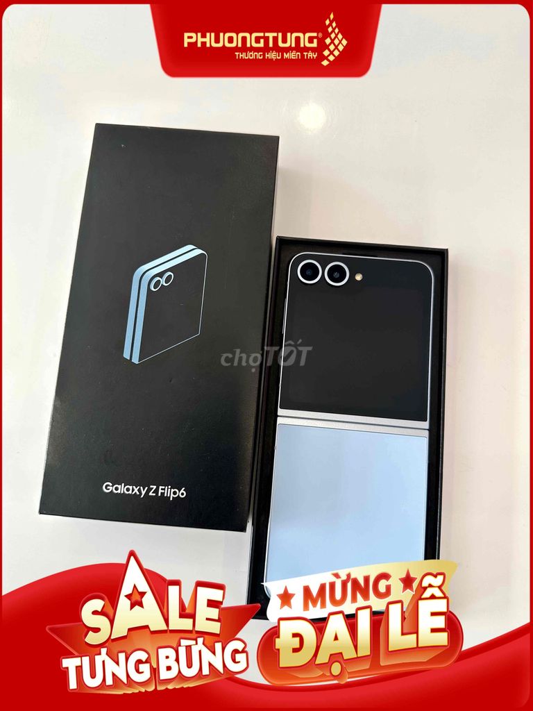 Samsung Z Flip 6 12GB/256GB Xanh. Mua bán Điện thoại tại Thành phố Long Xuyên An Giang được đăng bởi Phương Tùng  Mobile Long Xuyên hình 1