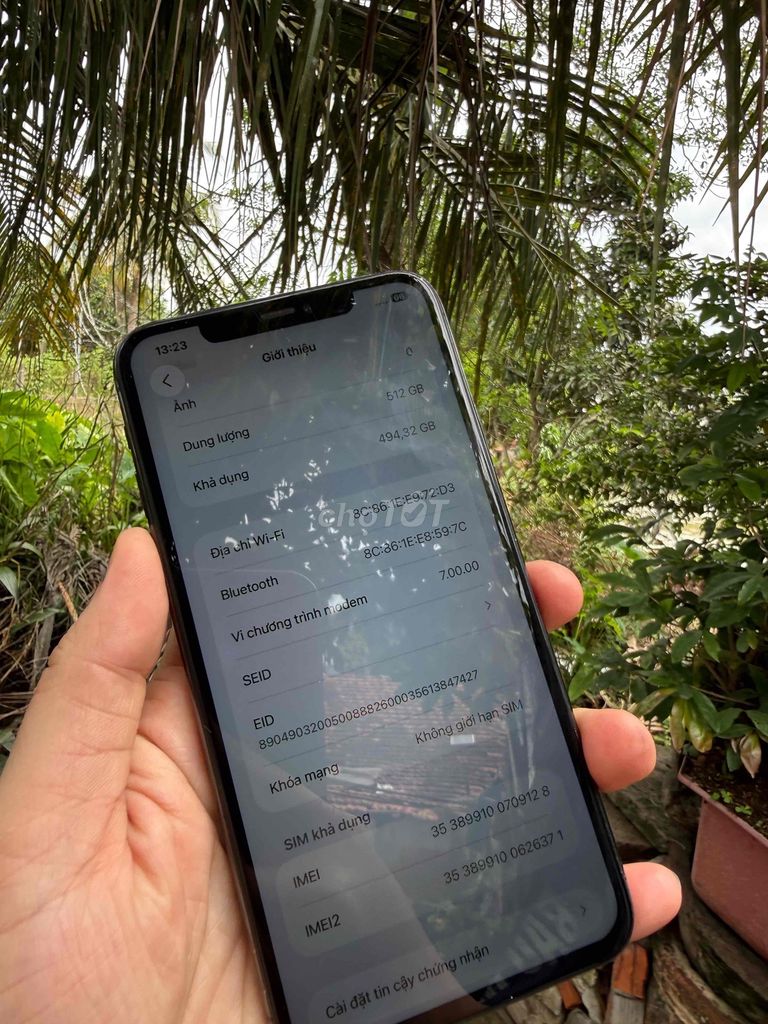 Apple iPhone 11 Pro Max 512GB Xám keng nét 2 sim f. Mua bán Điện thoại tại Quận Ninh Kiều Cần Thơ được đăng bởi Lê Minh Lâm Hà hình 1
