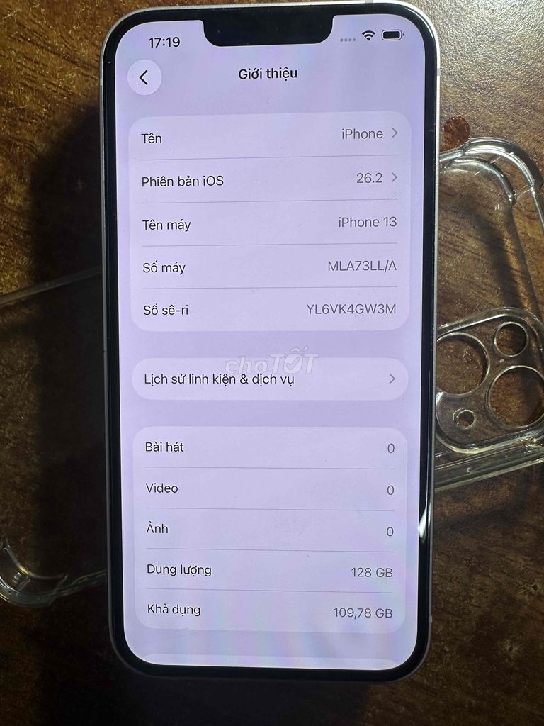 iPhone 13 128GB Trắng. Mua bán Điện thoại tại Thành Phố Đồng Hới Quảng Bình được đăng bởi Phong Nguyên hình 1