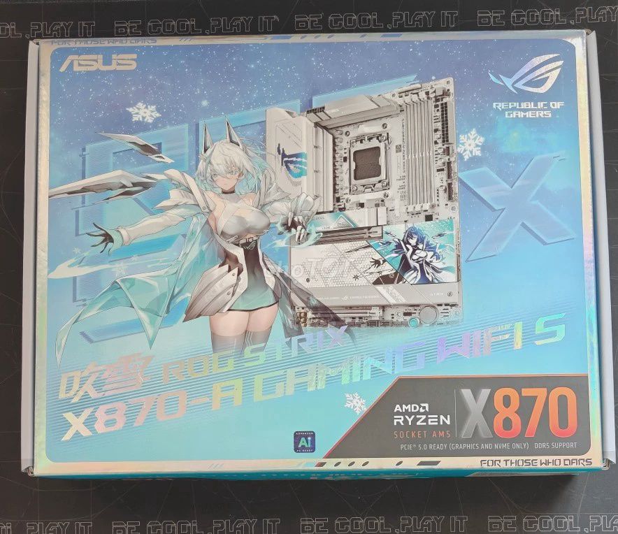 Bo mạch chủ ROG STRIX X870-A GAMING WIFI S Fubuki. Mua bán Linh kiện (RAM, Card...) tại Huyện Gia Bình Bắc Ninh được đăng bởi Lê Minh Đức hình 1