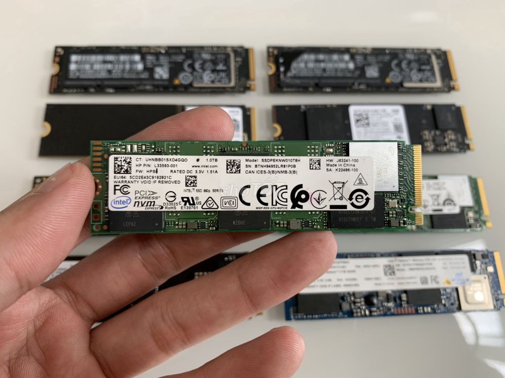 SSD NVMe Intel 1TB