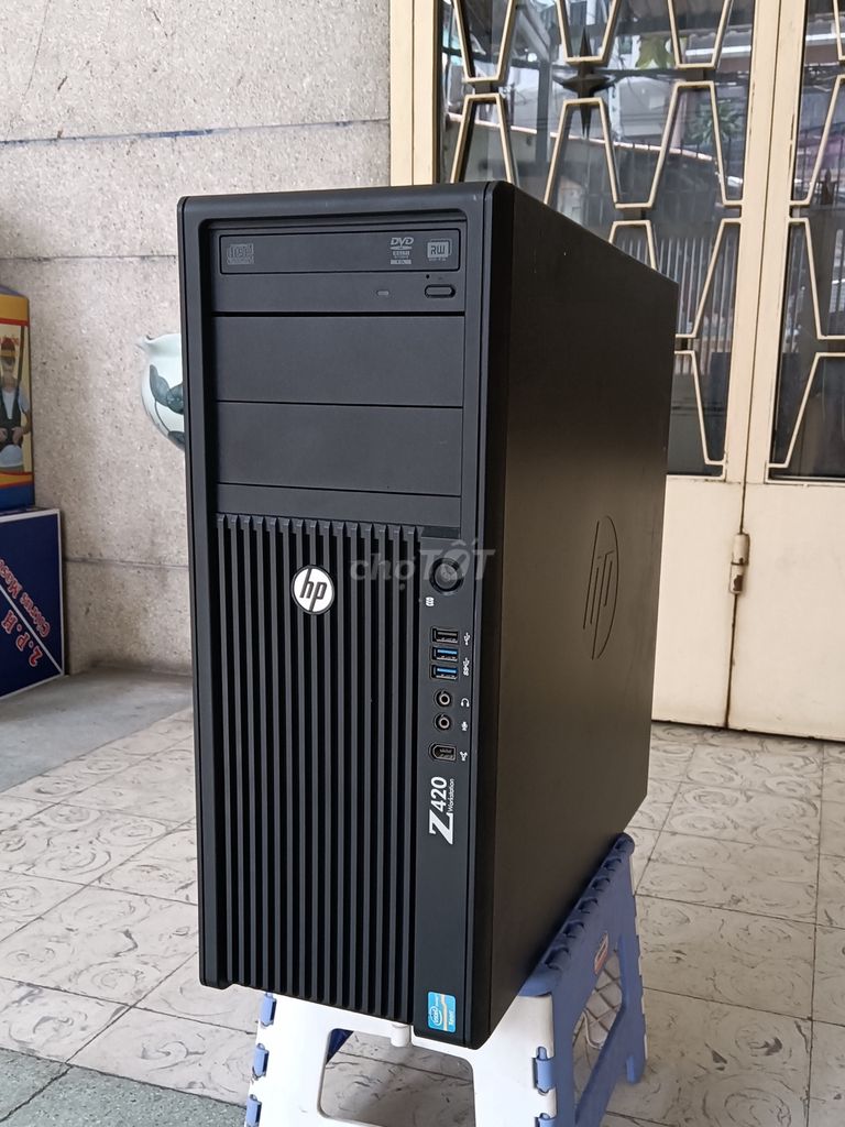 Máy Trạm HP Z420 Xeon E5 2670V2 – 10 nhân 20 luồng. Mua bán Máy tính để bàn tại Quận 3 Tp Hồ Chí Minh được đăng bởi Vo Long Hien hình 1