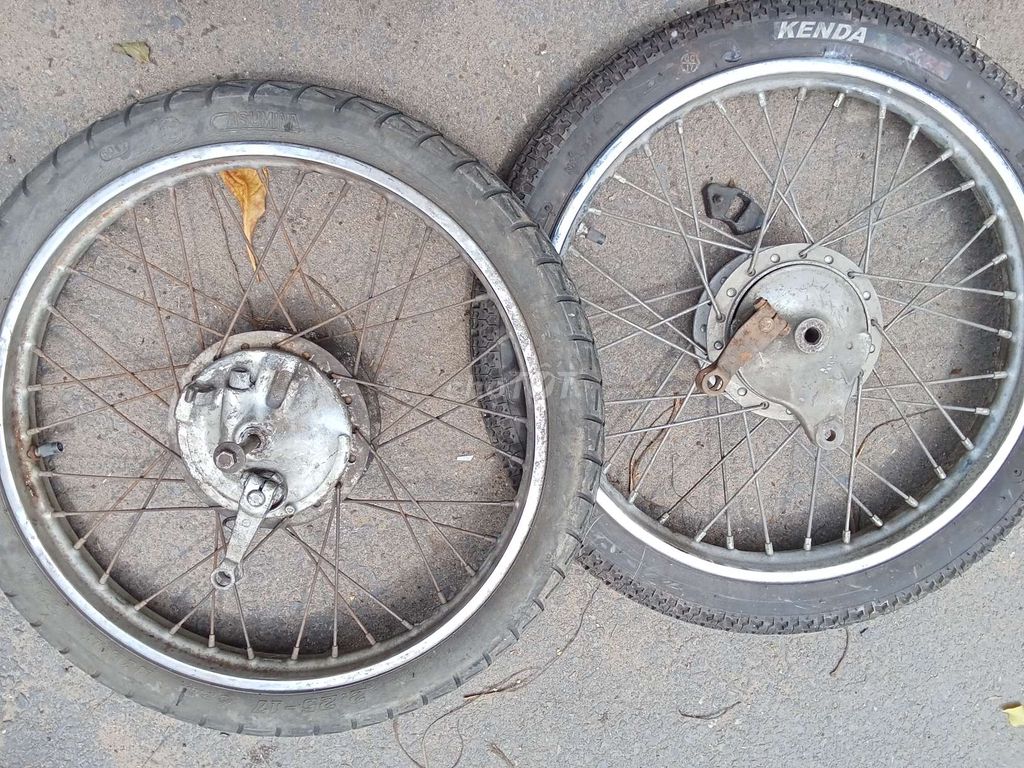 Cặp bánh Cub 81 zin nhật. Mua bán Phụ tùng xe tại Quận Bình Thạnh Tp Hồ Chí Minh được đăng bởi A Hùng hình 4