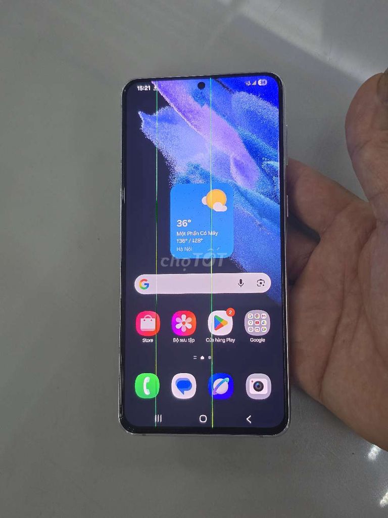 Samsung s21 Plus chính hãng 2 sim zin màn sọc. Mua bán Điện thoại tại Quận Cầu Giấy Hà Nội được đăng bởi Hùng Phát hình 1