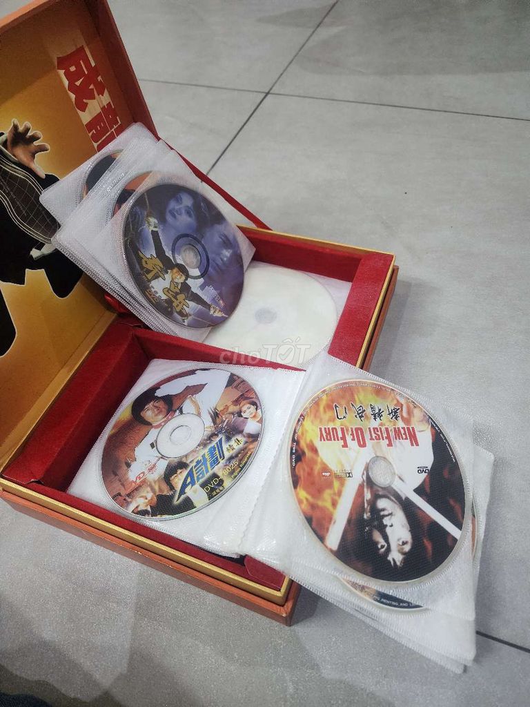 Bộ đĩa dvd Thành Long