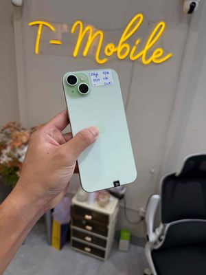 15 Plus 256Gb Quốc Tế màn oled vỏ green đẹp