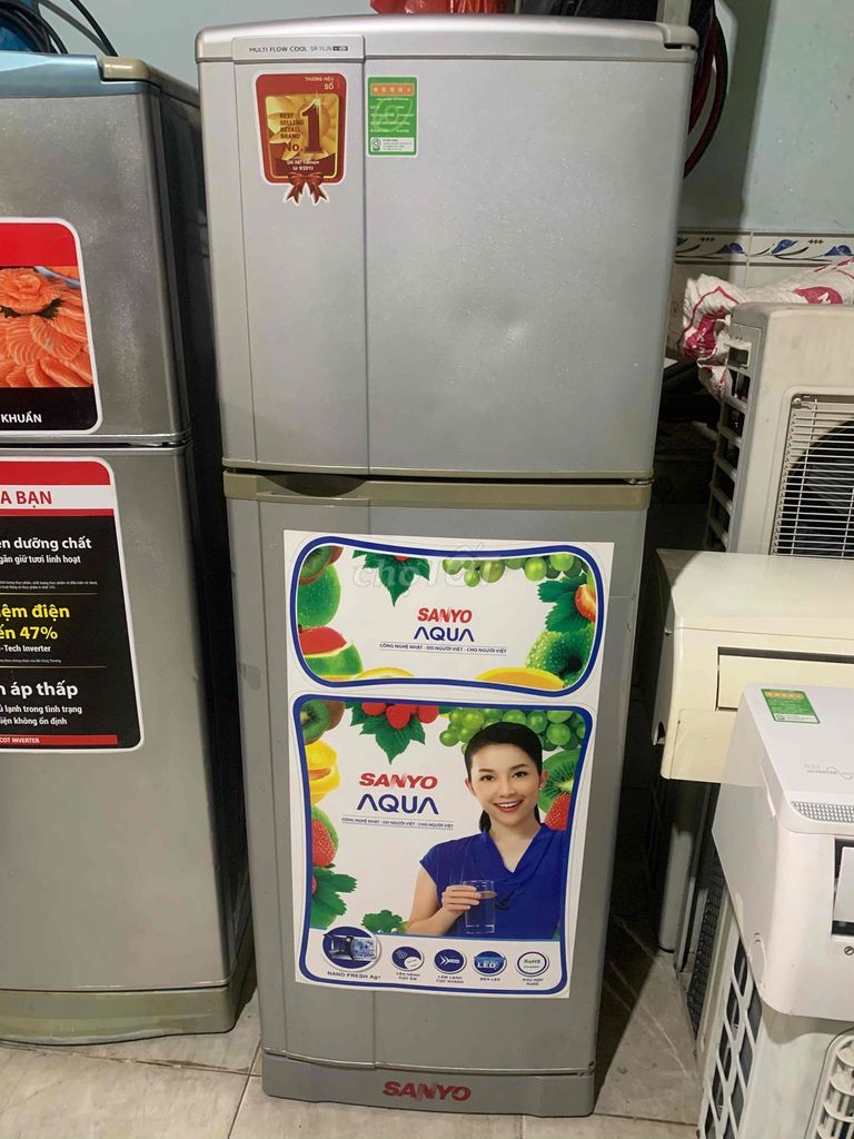 Tủ lạnh Sanyo Aqua 150 lít bao ship bh3tháng. Mua bán Tủ lạnh tại Thành phố Thủ Đức Tp Hồ Chí Minh được đăng bởi Phước Long Thịnh  hình 1