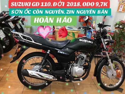 SUZUKI GD 110. ĐỜI 2018. ODO 9,7K. ZIN NGUYÊN BẢN