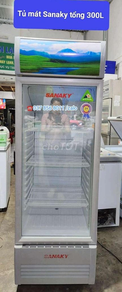 Tủ mát Sanaky 300L. Mua bán Tủ lạnh tại Thành phố Nha Trang Khánh Hòa được đăng bởi Điện Lạnh Duy Quang Nha Trang   hình 1