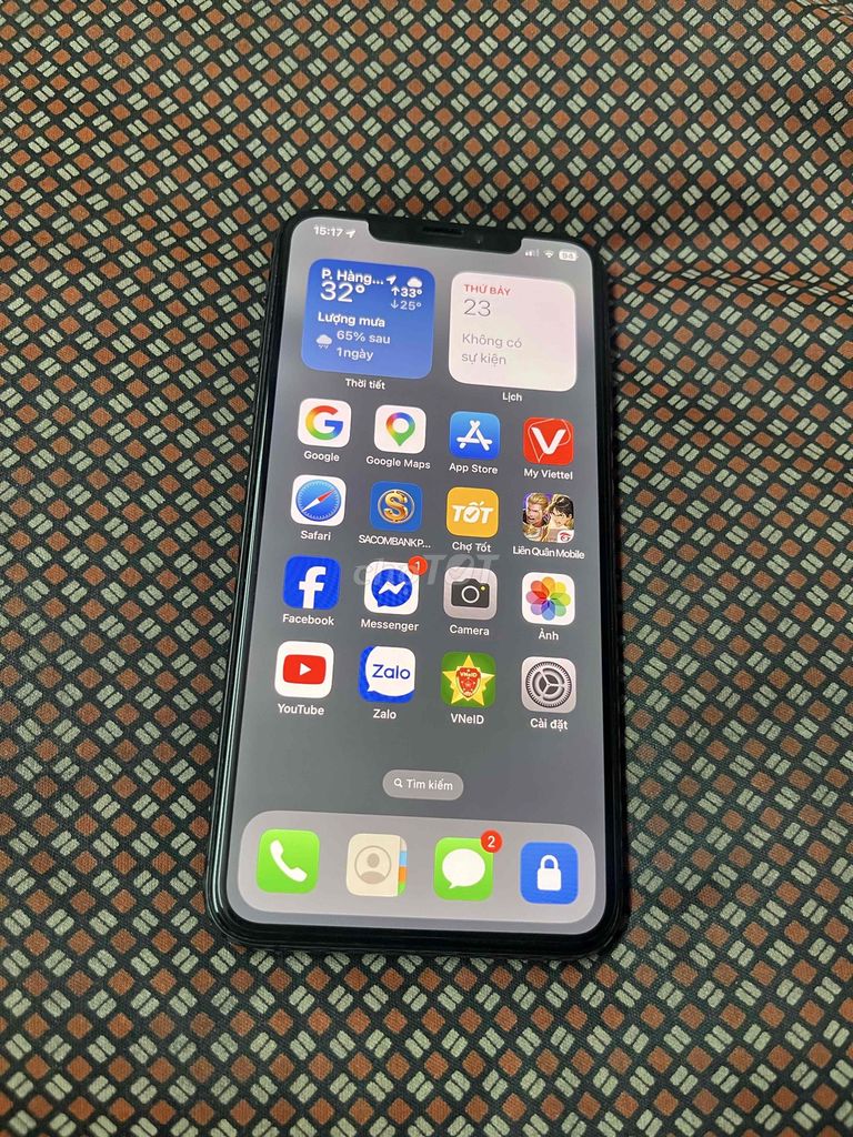 iPhone XS Max 64GB Đen Đã qua sử dụng. Mua bán Điện thoại tại Thành phố Long Khánh Đồng Nai được đăng bởi Nguyễn Trọng hình 1