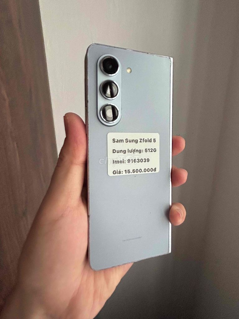 Samsung Galaxy Z Fold 5 512GB Xanh máy đẹp zin. Mua bán Điện thoại tại Thành phố Buôn Ma Thuột Đắk Lắk được đăng bởi Nguyễn Hoàng hình 1