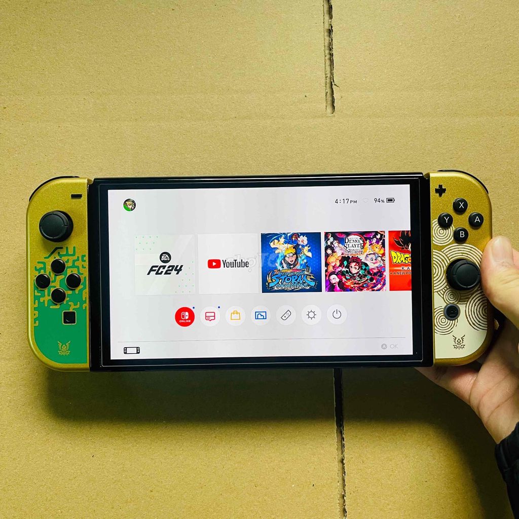 Nintendo Switch OLED Zelda Nohack