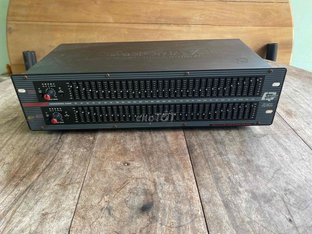 Lọc xì NANOMAX EQ-316F Đen. Mua bán Tivi, Âm thanh tại Huyện Mỏ Cày Nam Bến Tre được đăng bởi Hồ Audio MCN Bến Tre hình 1
