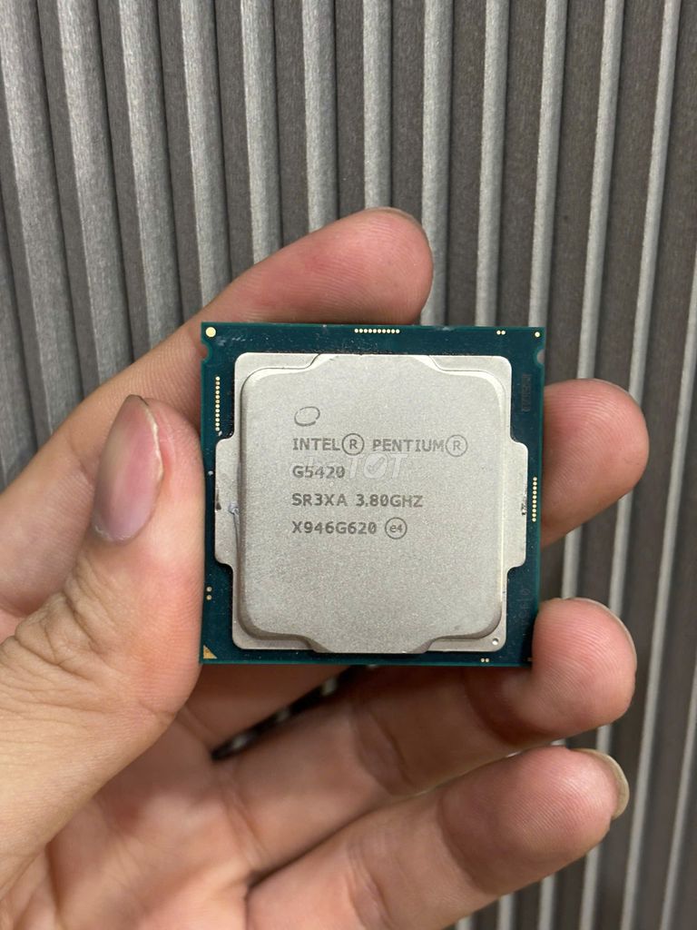 CPU G5420 mạnh hơn G5400 Hỗ trợ Main 8th, 9th