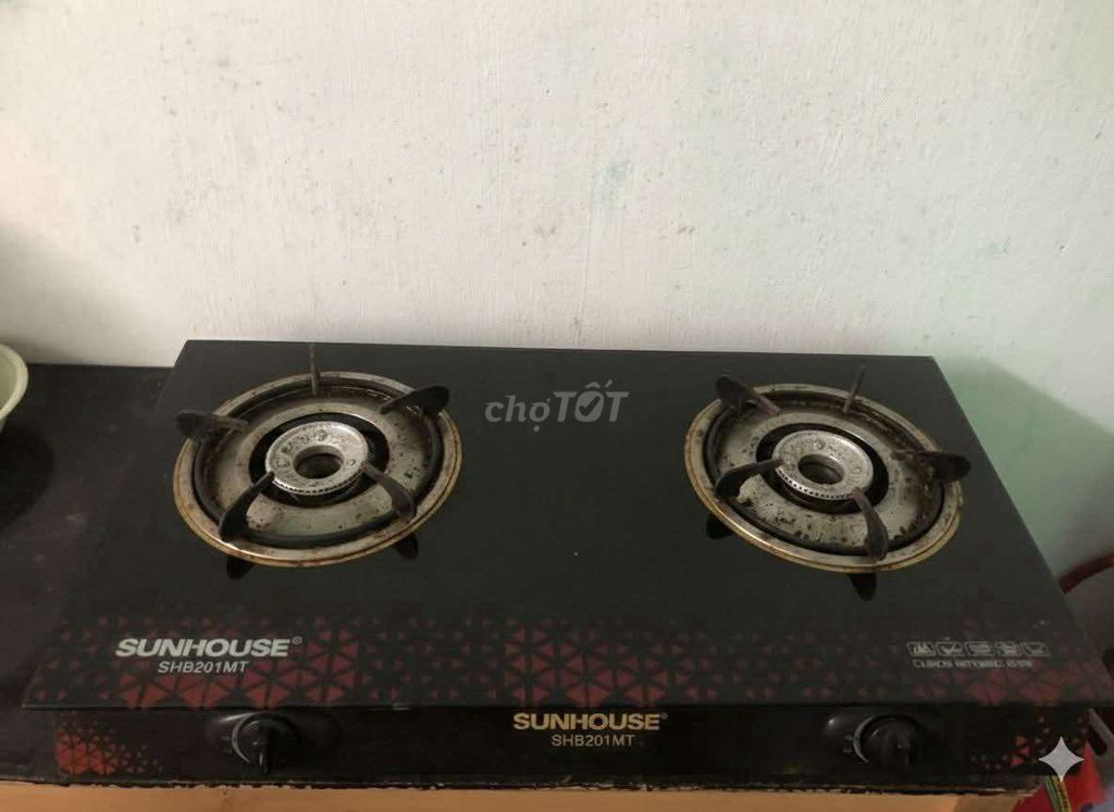 Bếp ga đôi SUNHOUSE SHB201MT Đen còn sử dụng tốt. Mua bán Bếp, lò, đồ điện nhà bếp tại Thành phố Huế Thừa Thiên Huế được đăng bởi Nguyen Hong Nam hình 1