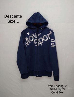 Khoác nỉ thể thao Descente size L. Mua bán Quần áo tại Quận Tây Hồ Hà Nội được đăng bởi Xem Nữa ở Đây