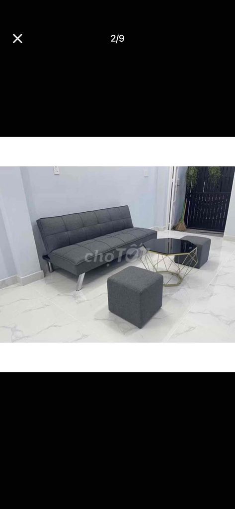 Ghế sofa giường Vải Xám Đã sử dụng. Mua bán Giường, chăn ga gối nệm tại Thành phố Buôn Ma Thuột Đắk Lắk được đăng bởi Hoàng  hình 1