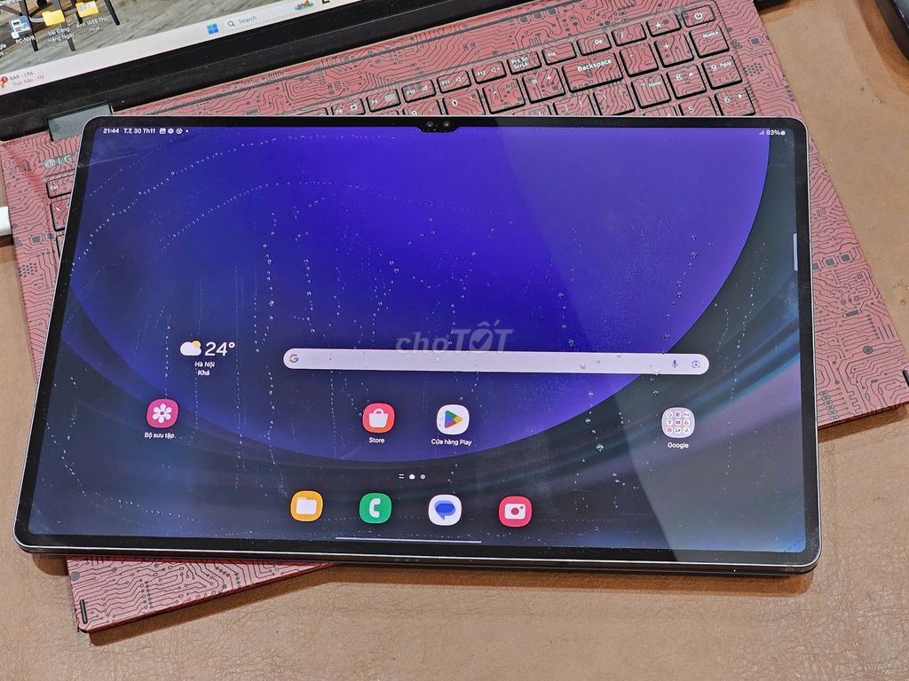 Samsung Galaxy Tab S9 Ultra 5G + Bút Đẹp 99% Black